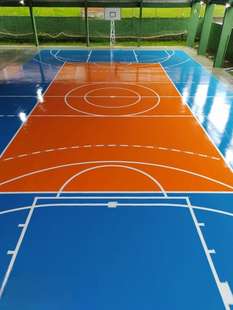 Pintura de Canchas e Quadras Poliesportivas